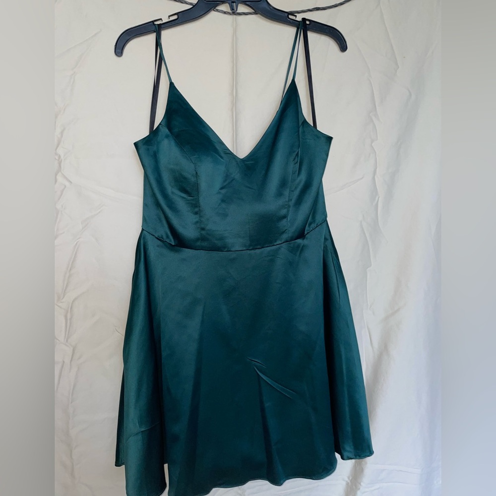 Emerald Green homecoming dress